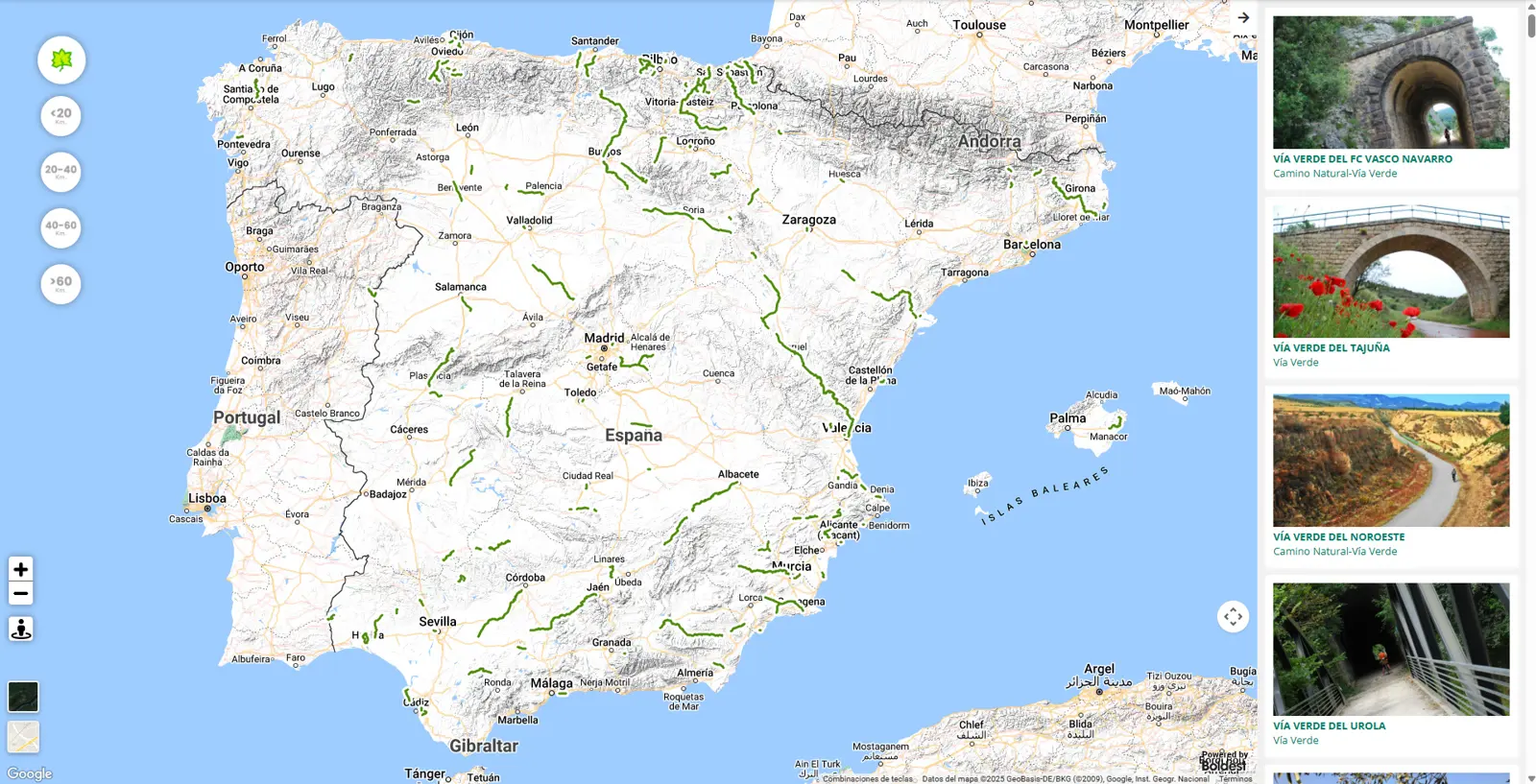 Vïas Verdes - Fundaciï¿½n de los Ferrocarriles Espaïnoles