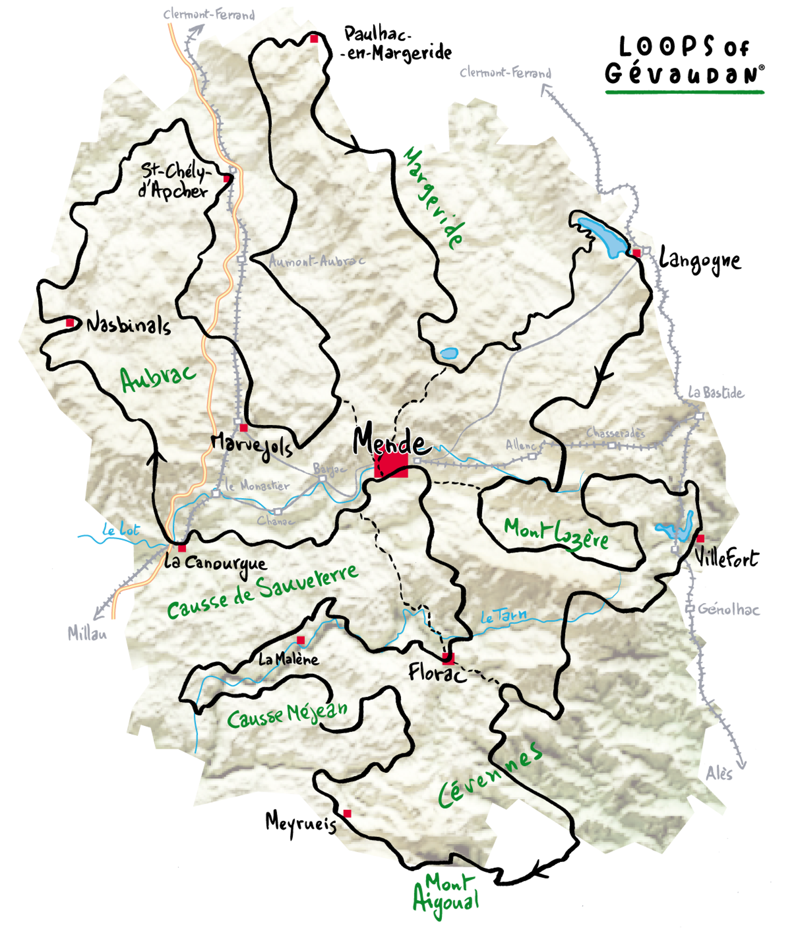 Loops of Gévaudan